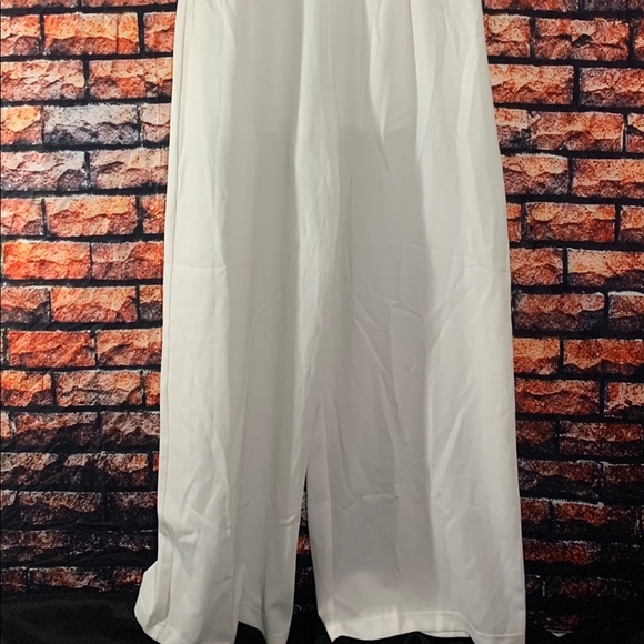 Morning Mist White Jumpsuit NWT - Picture 6 of 8